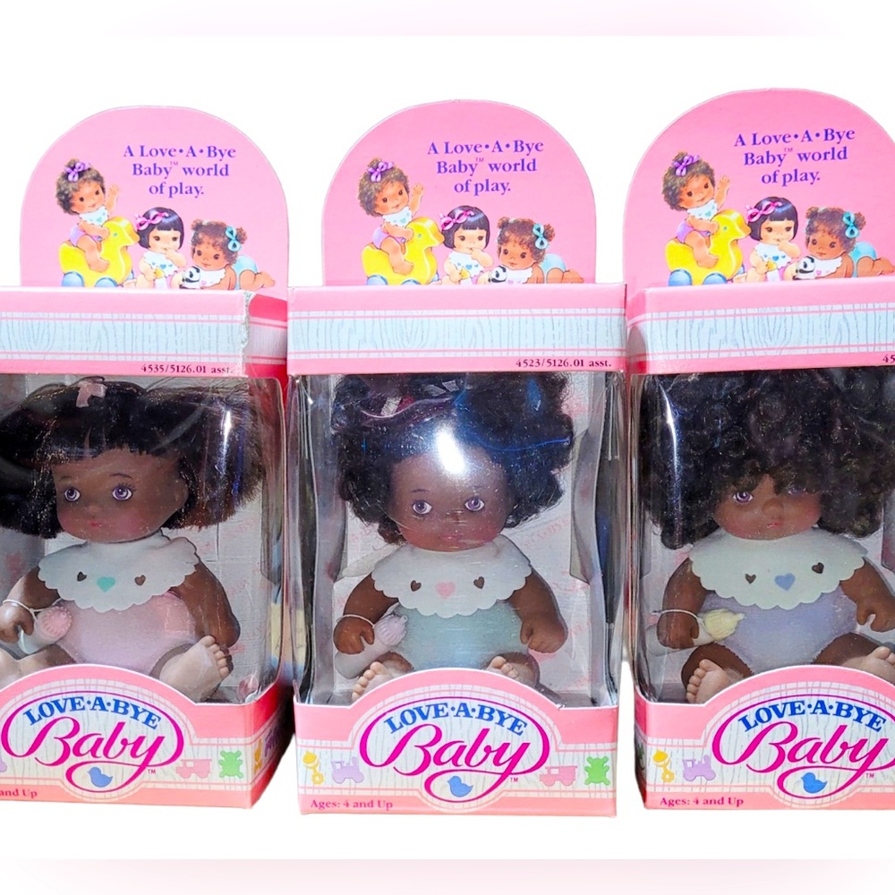 Set of 3 Vintage Love-a-bye Baby Dolls